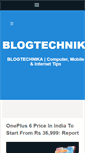 Mobile Screenshot of blogtechnika.com